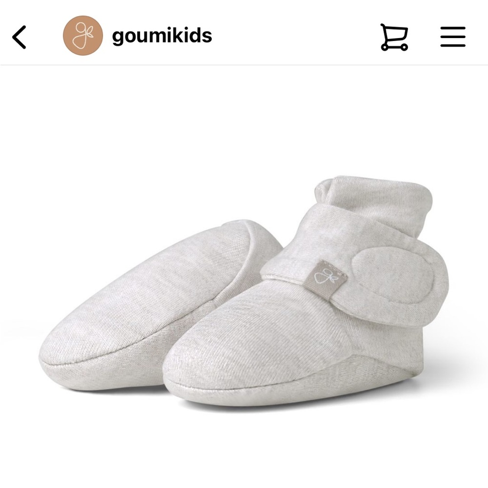 Velcro baby booties Goumikids